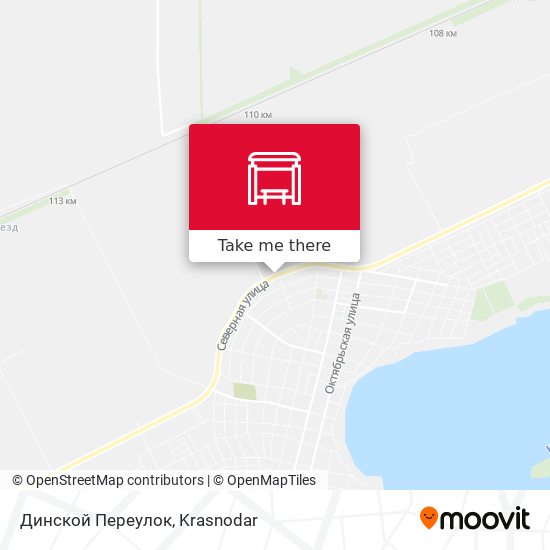 Динской Переулок map