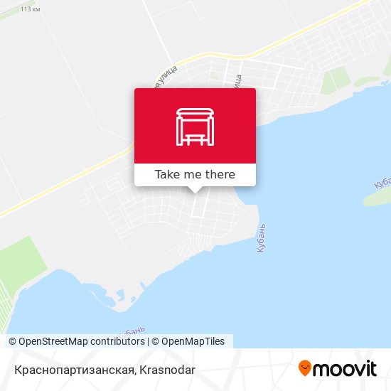Краснопартизанская map