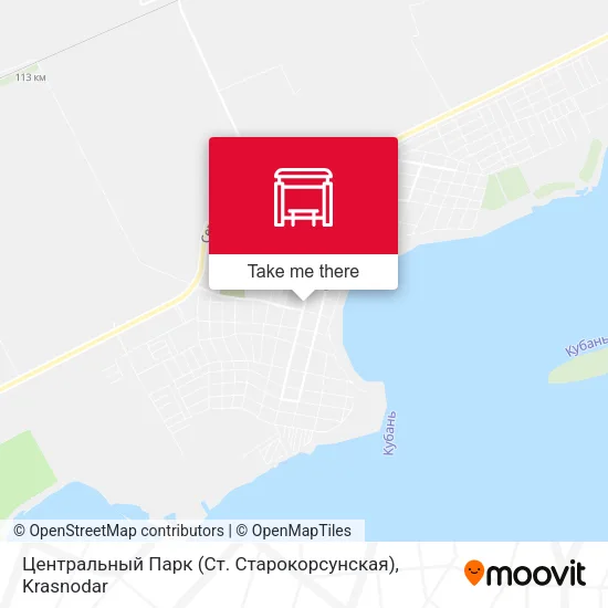 Центральный Парк (Ст. Старокорсунская) map