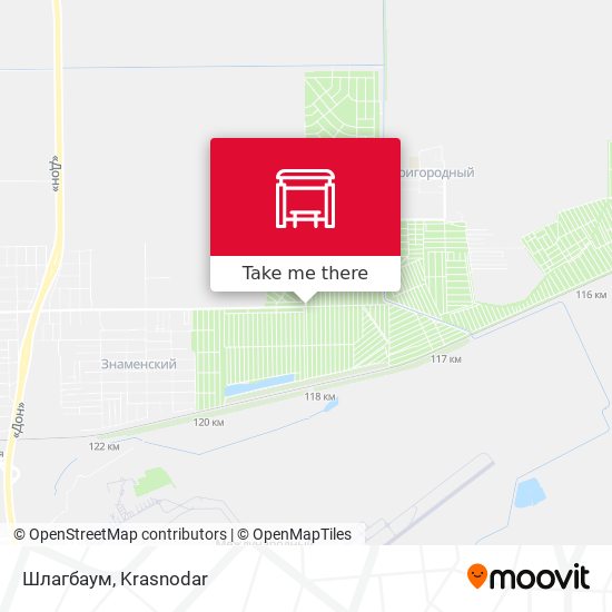 Шлагбаум map