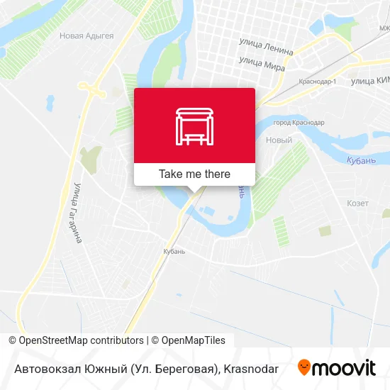Автовокзал Южный (Ул. Береговая) map