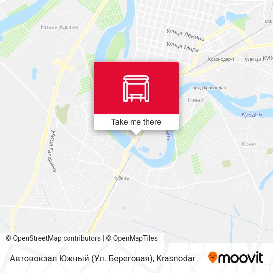 Автовокзал Южный (Ул. Береговая) map