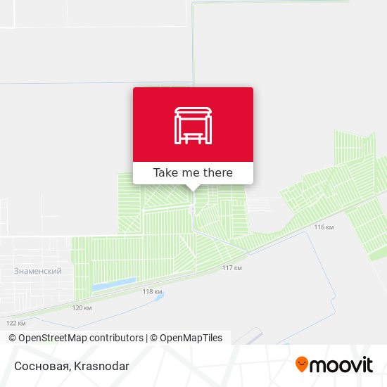 Сосновая map