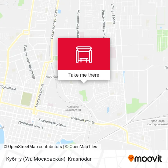 Кубгту (Ул. Московская) map