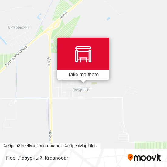 Пос. Лазурный map
