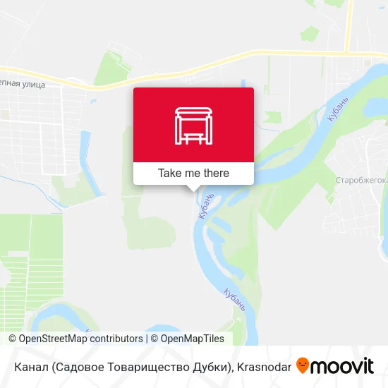 Канал (Садовое Товарищество Дубки) map