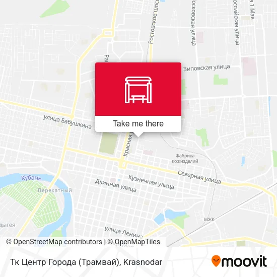 Тк Центр Города (Трамвай) map
