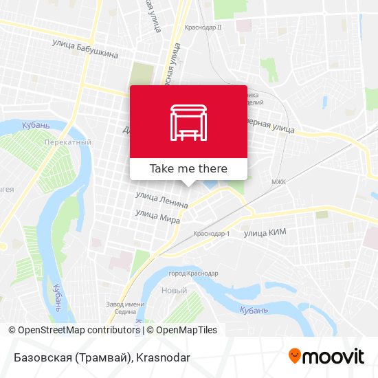 Базовская (Трамвай) map