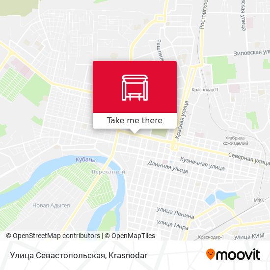 Улица Севастопольская map