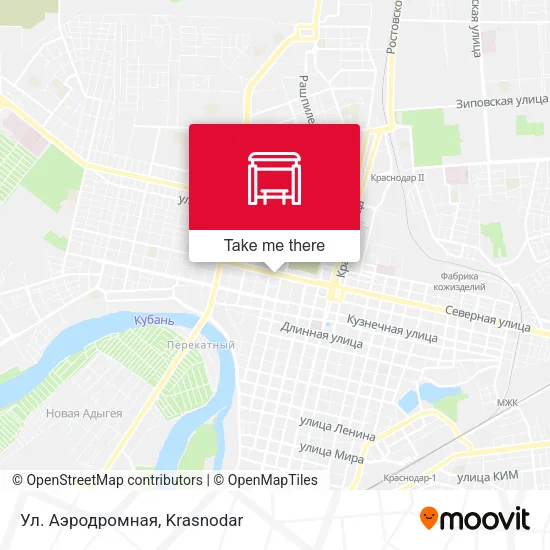 Ул. Аэродромная map