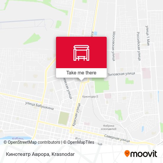 Кинотеатр Аврора map