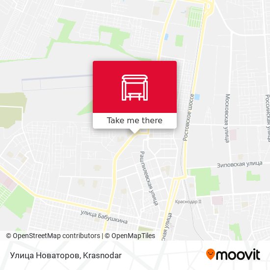 Улица Новаторов map