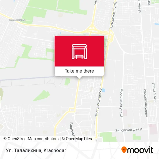 Ул. Талалихина map