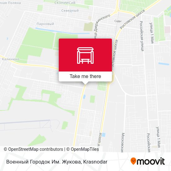 Военный Городок Им. Жукова map