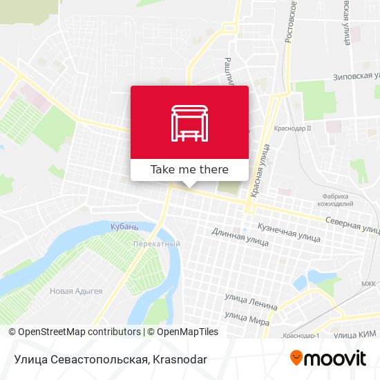Улица Севастопольская map