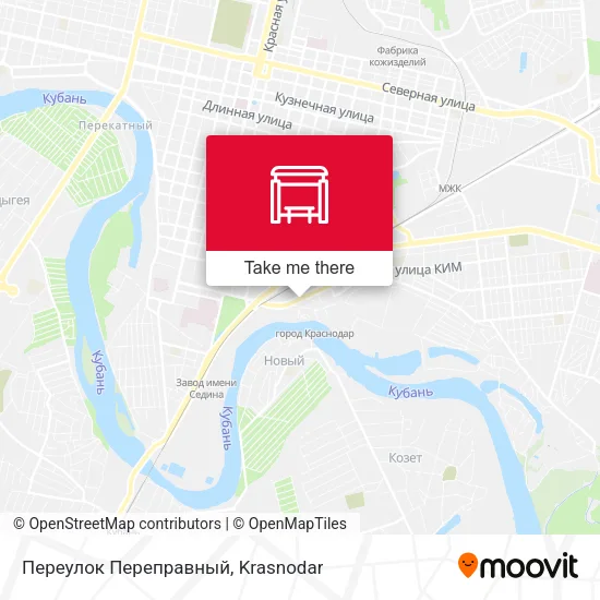Переулок Переправный map