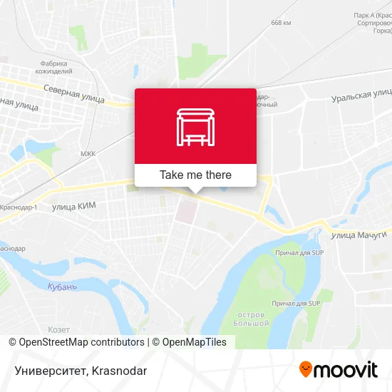 Университет map
