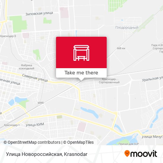 Улица Новороссийская map