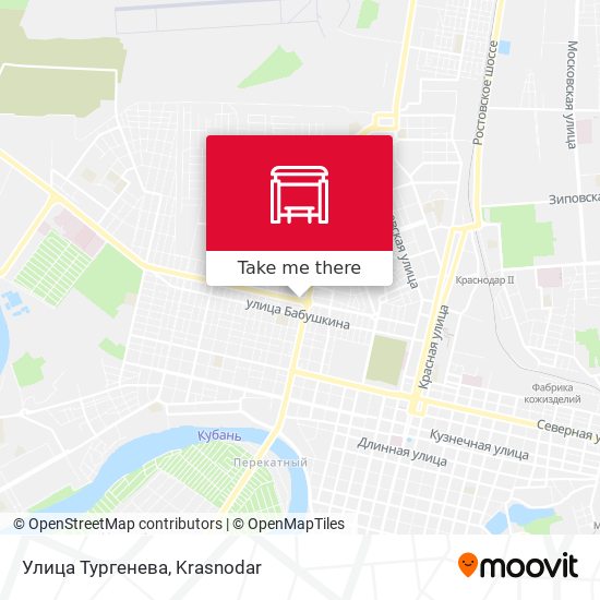 Улица Тургенева map