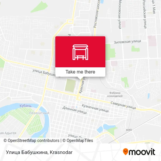 Улица Бабушкина map