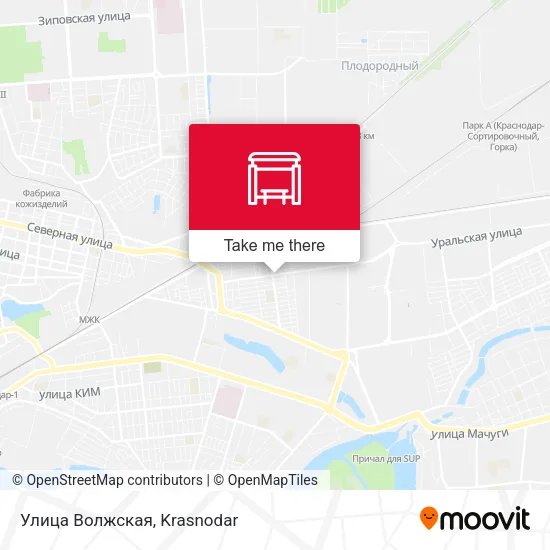 Улица Волжская map