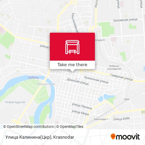 Улица Калинина(Цкр) map