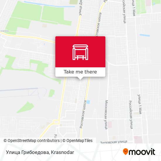 Улица Грибоедова map