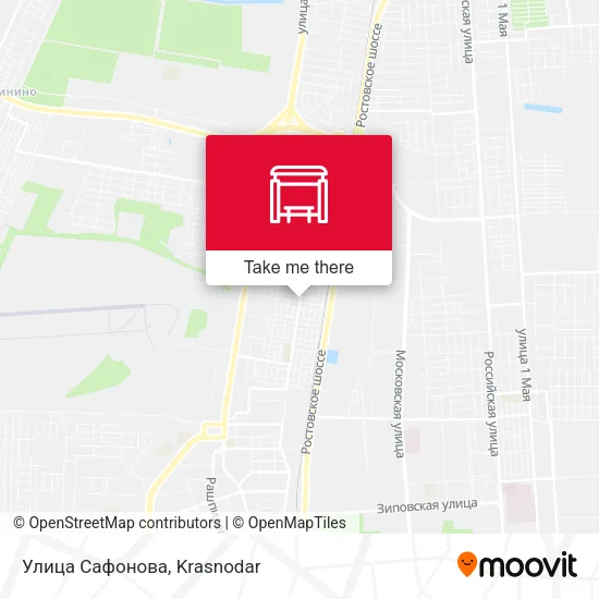 Улица Сафонова map