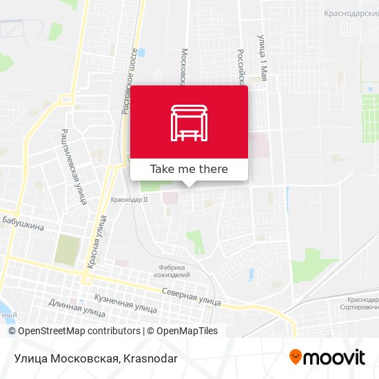 Улица Московская map