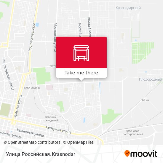 Улица Российская map