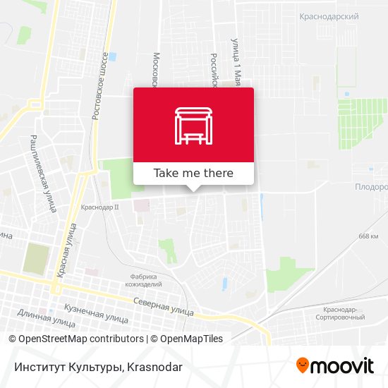 Институт Культуры map