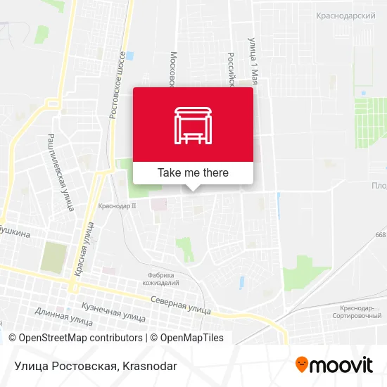 Улица Ростовская map