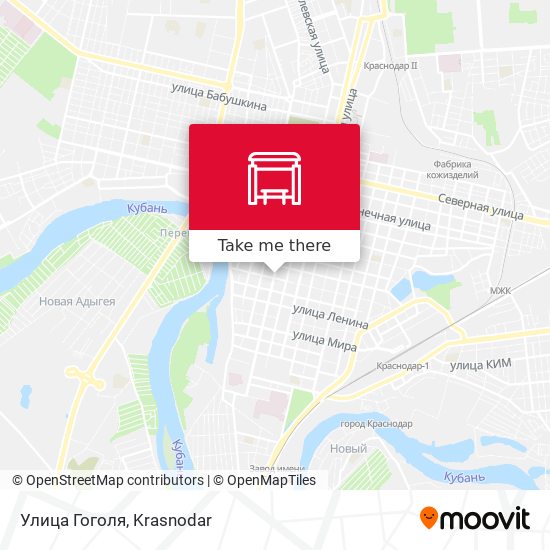 Улица Гоголя map