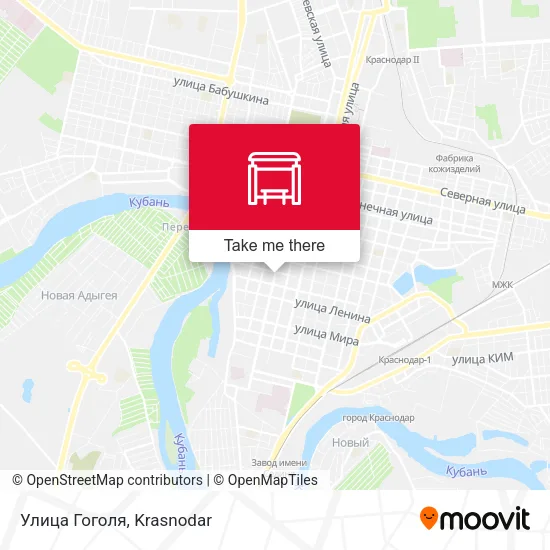 Улица Гоголя map