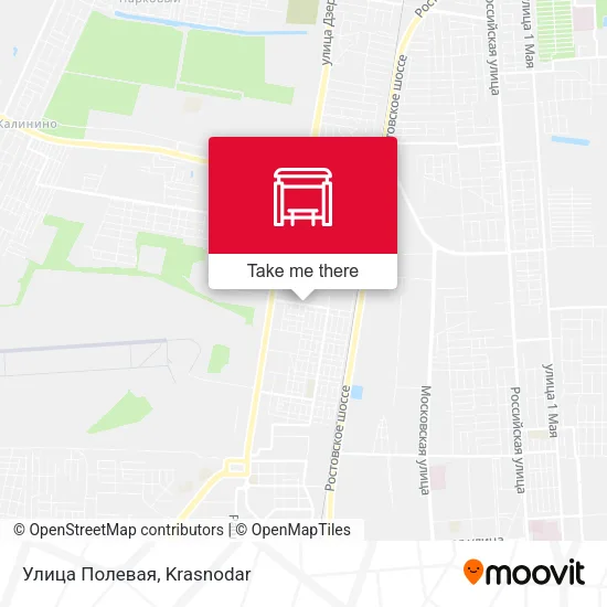 Улица Полевая map
