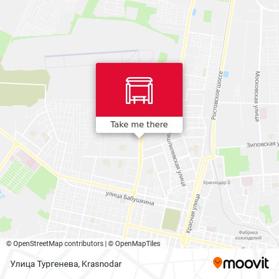 Улица Тургенева map