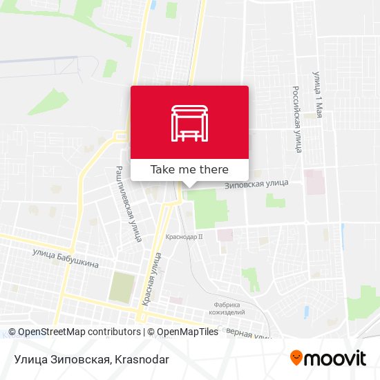 Улица Зиповская map