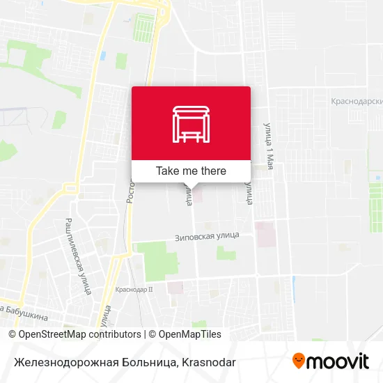 Железнодорожная Больница map