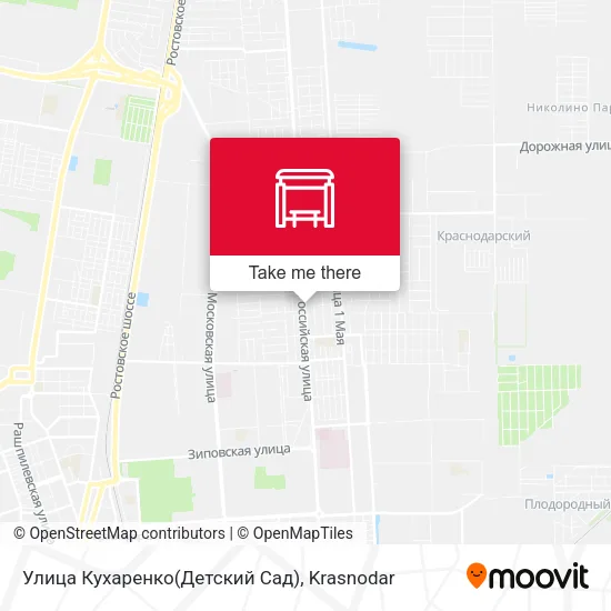 Улица Кухаренко(Детский Сад) map