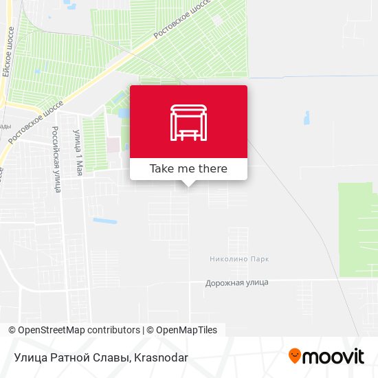 Улица Ратной Славы map