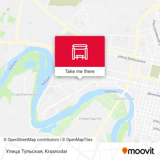 Улица Тульская map