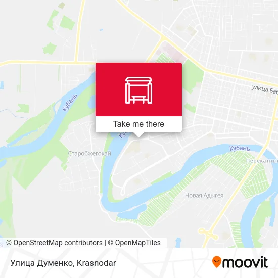 Улица Думенко map