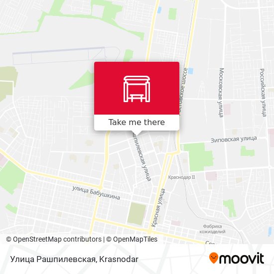 Улица Рашпилевская map