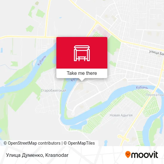 Улица Думенко map