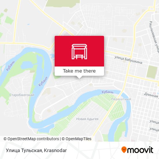 Улица Тульская map