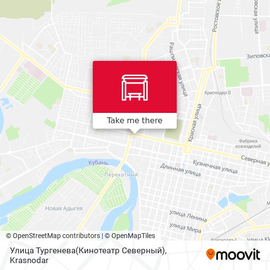 Улица Тургенева(Кинотеатр Северный) map