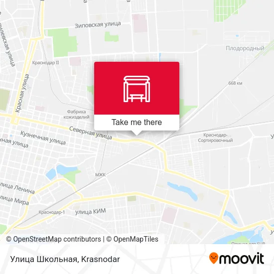 Улица Школьная map