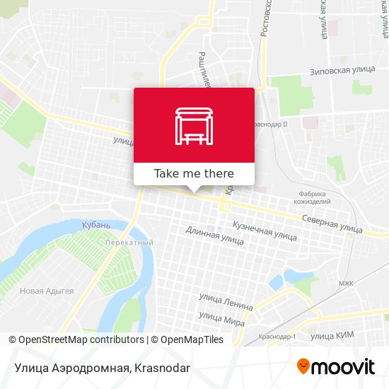 Улица Аэродромная map