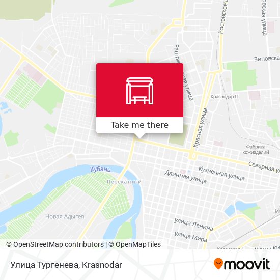 Улица Тургенева map