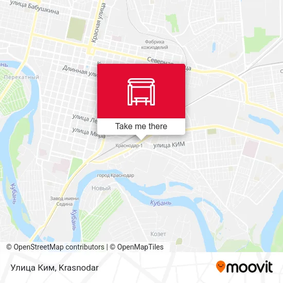 Улица Ким map